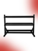 Level Fitness 3 Tier Dumbbell Rack for 8 Pairs