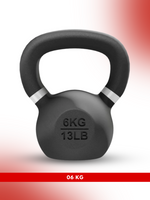 Combo Level Fitness Powder Coated Kettlebell - 4 Kg to 16 Kg - 7 Pcs Set