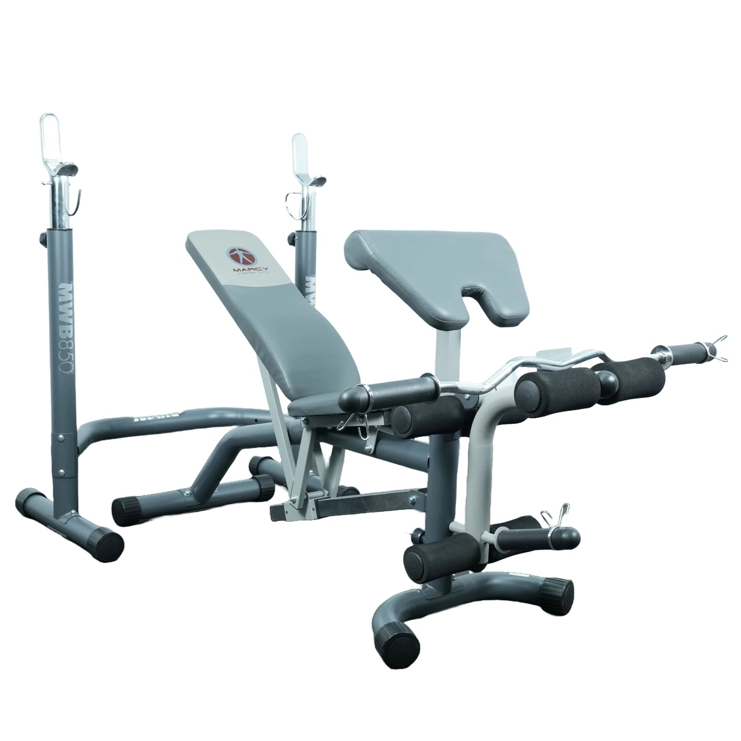 Marcy MWB-850 Mid-Weight Adjustable Bench – Full Body Home Gym Bench
