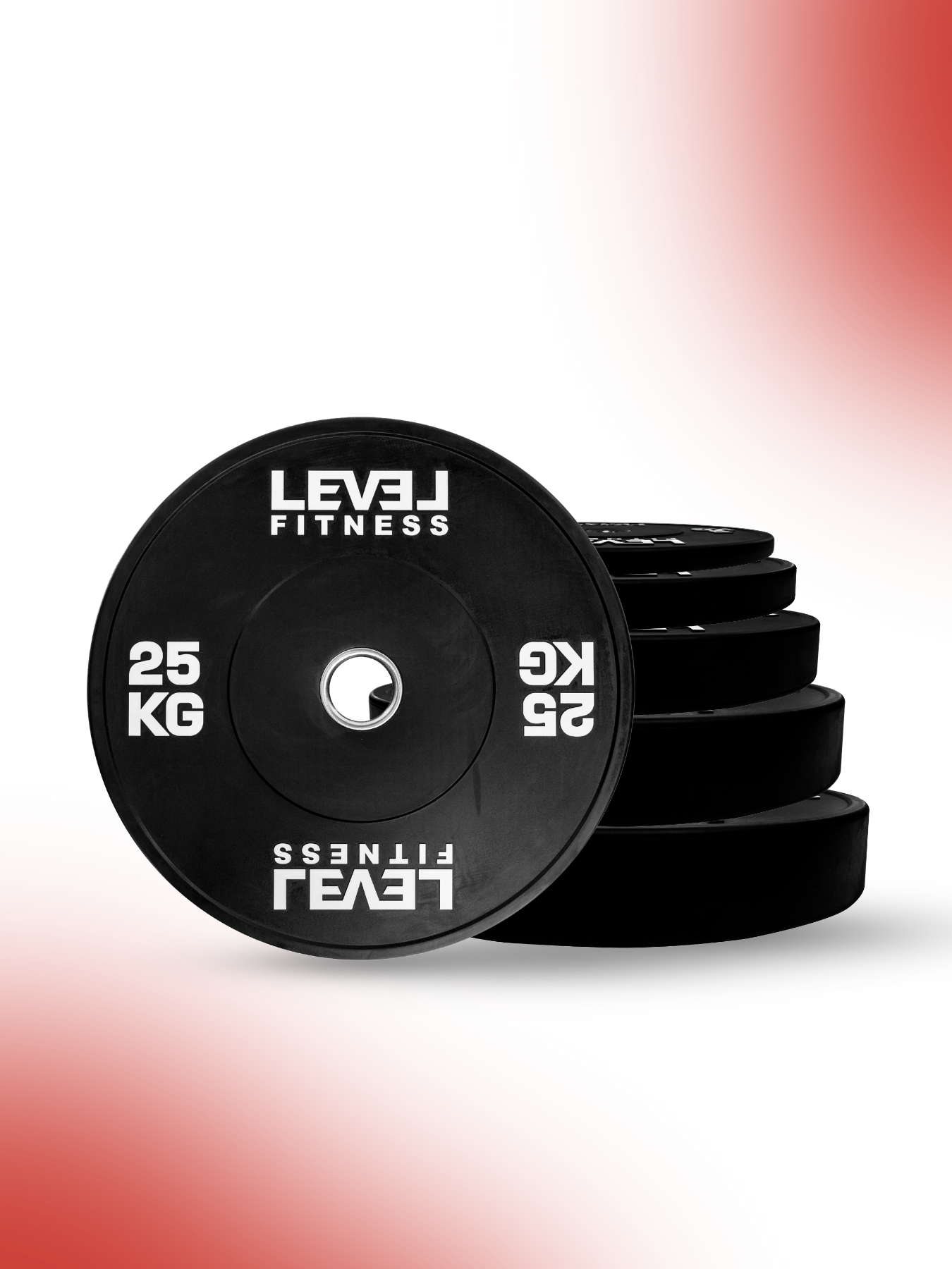 Black Rubber Olympic Bumper Plates - 5 to 25 KG | Per Piece