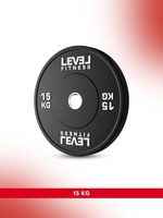Black Rubber Olympic Bumper Plates - 5 to 25 KG | Per Piece
