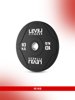 PU Black Rubber Olympic Bumper Plates - 5 to 25 KG | Per Piece