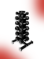 Dumbbells Set 2.5 to 15 Kg with 6 pair Vertical Dumbbell Rack Strength Training Equipment | Combo