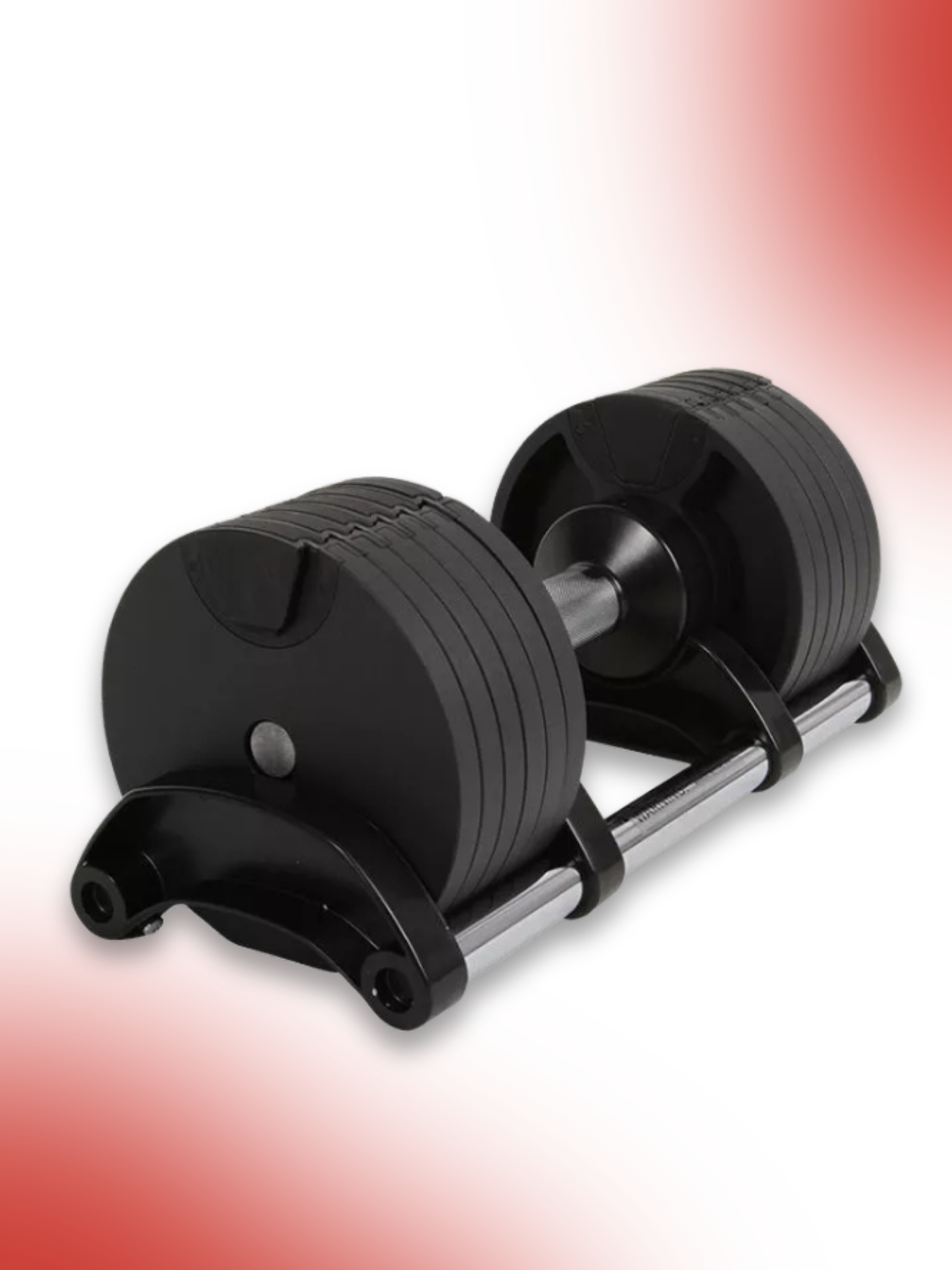 Level Fitness Adjustable Dumbbells, 2kg to 32kg, Pair