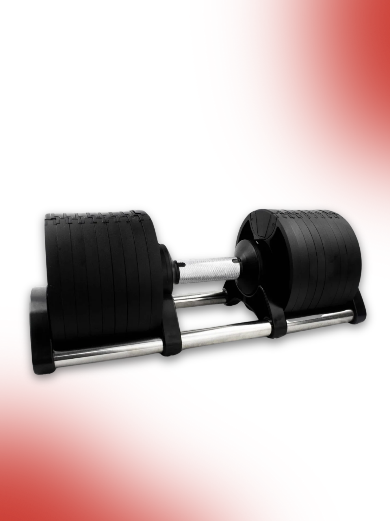 Level Fitness Adjustable Dumbbells, 2kg to 32kg, Pair