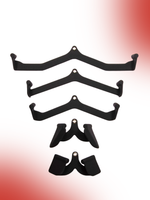 Level Fitness LAT Pull down Cable Machine Attachment Set