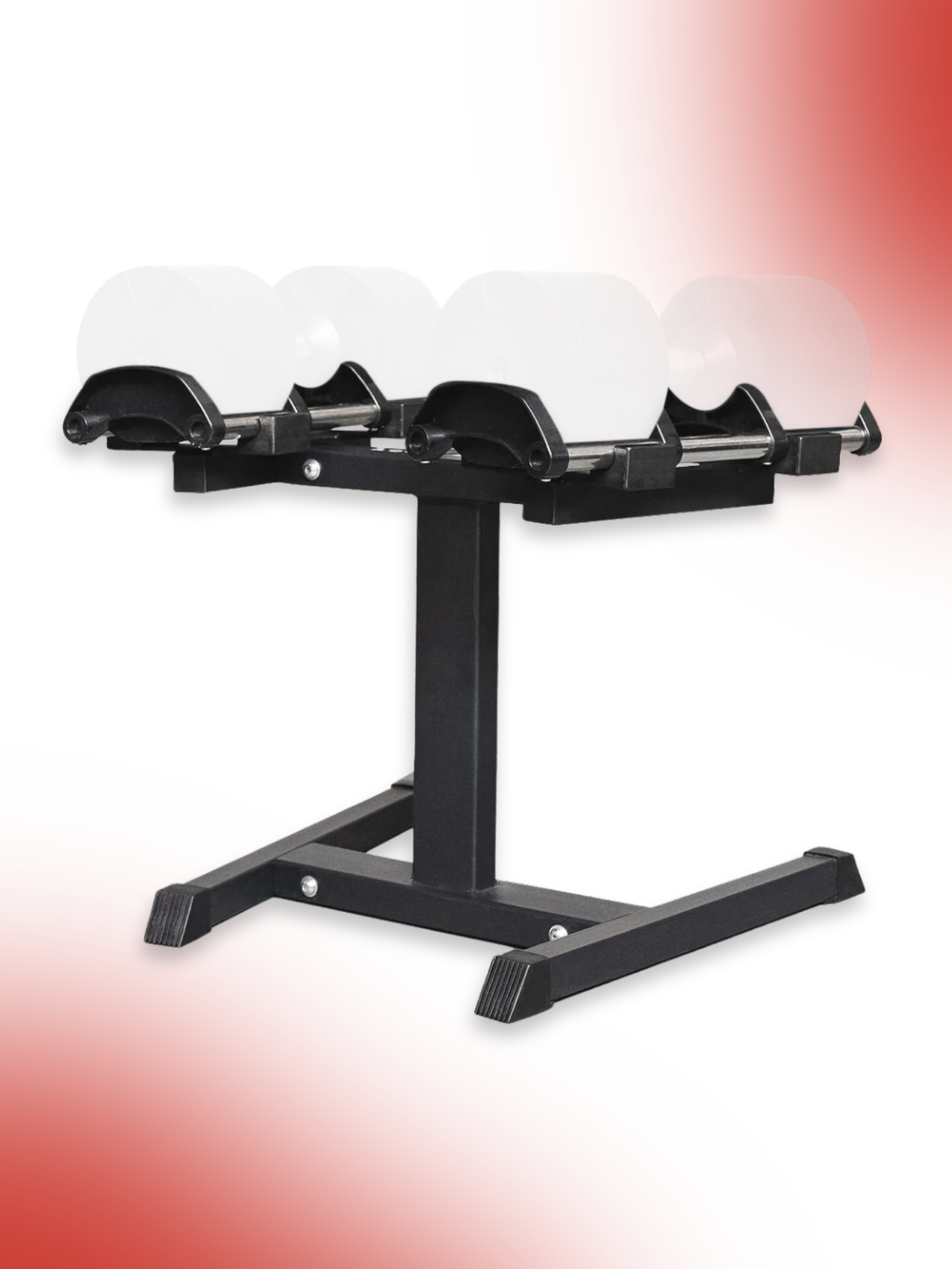 Level Fitness Adjustable Dumbbell Rack Stand For Home Gym