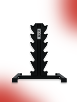 Level Fitness New Vertical 6 Pair Dumbbell Rack