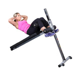 Body Solid GAB60 Adjustable Ab Board – 12‑Position Pro Ab Trainer