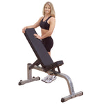 Body Solid GFI21 Flat & Incline Adjustable Bench – Steel Frame