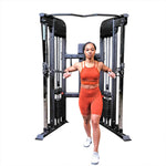 Body Solid GFT100 Functional Trainer – Commercial Cable Machine with Dual Weight Stacks