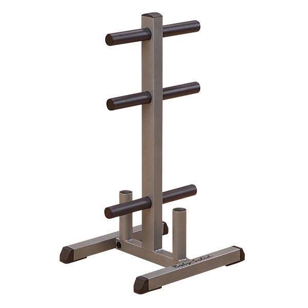Body Solid Olympic Plate Tree & Bar Holder, GOWT