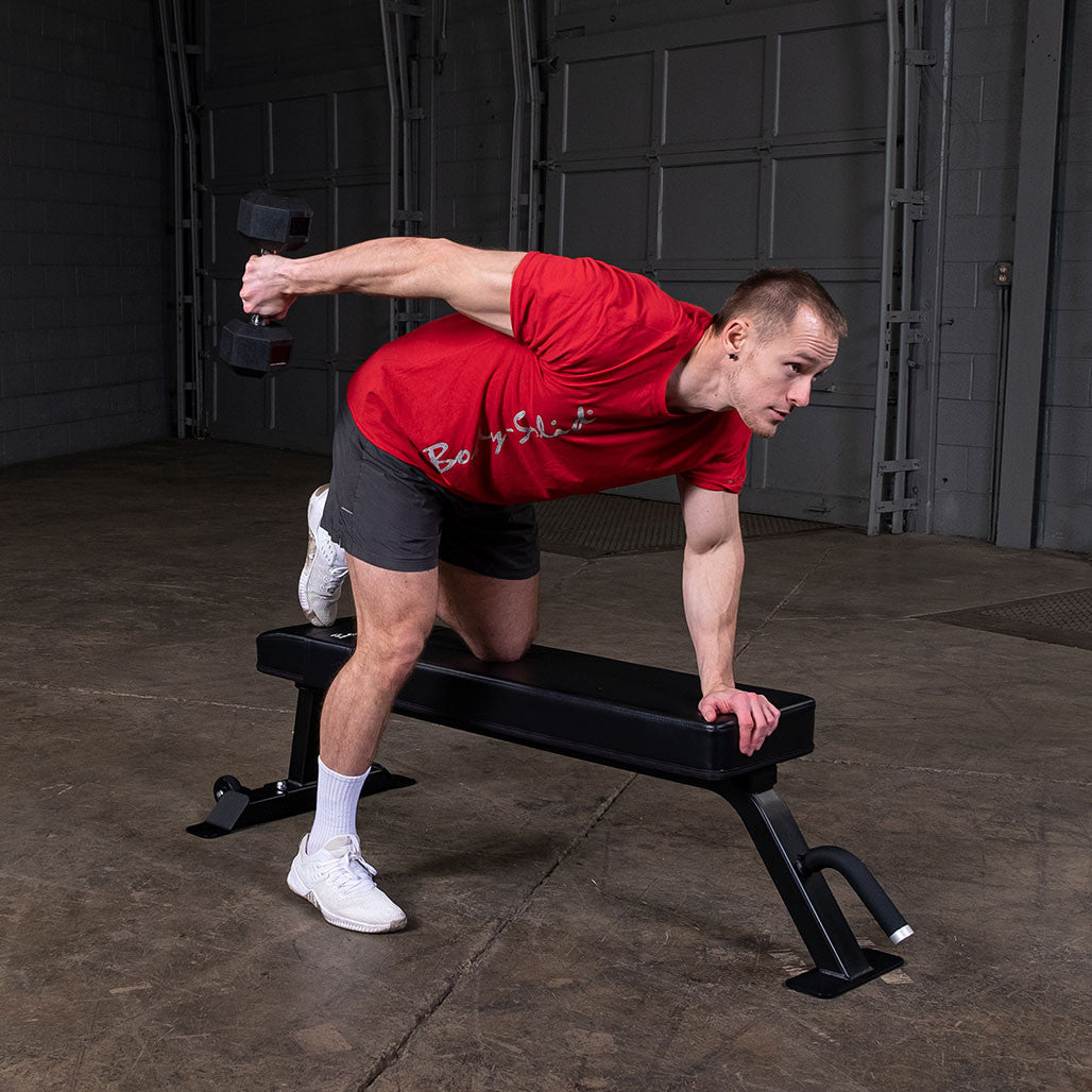 Body Solid SFB125 Flat Utility Bench – Strength Training Bench