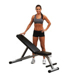 Body Solid PFID125X Folding Multi-Bench – 7-Position Adjustable Weight Bench