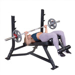 Body Solid SODB250 Pro Clubline Decline Olympic Bench – Heavy Duty Press Bench