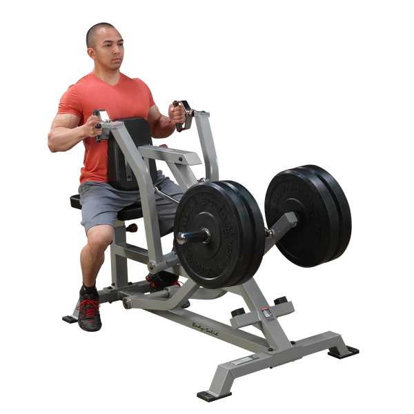 Body Solid LVSR Leverage Seated Row – Back Machine (Grey/Black)
