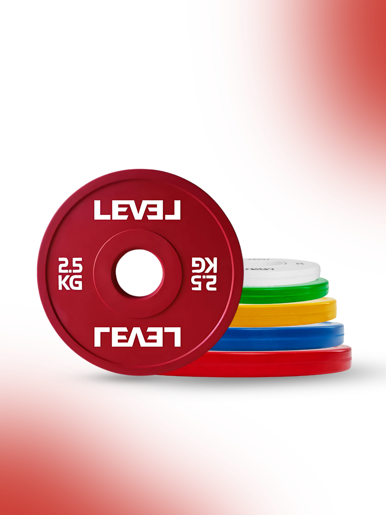 Fractional Bumper Weight Plates 0.5 kg to 2.5 Kg - Sold as Per Piece