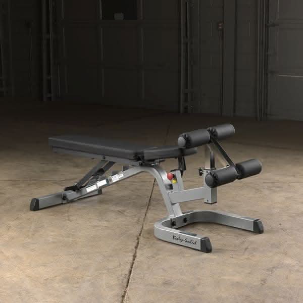 Body Solid Heavy Duty Flat Incline Decline Bench, GFID71