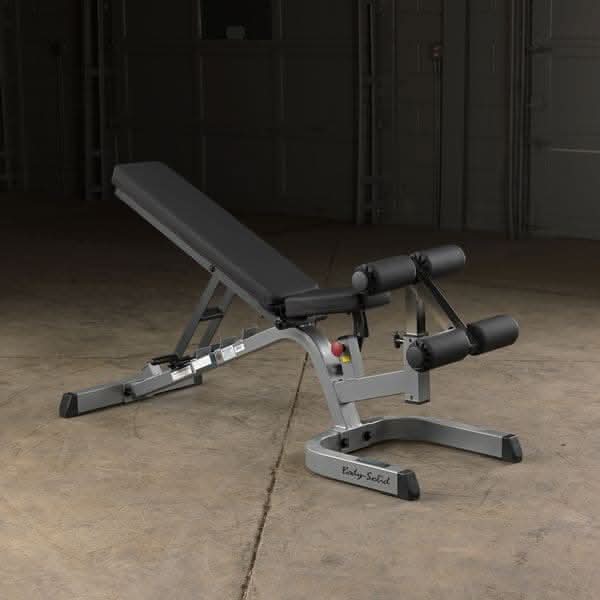Body Solid Heavy Duty Flat Incline Decline Bench, GFID71