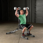 Body Solid Heavy Duty Flat Incline Decline Bench, GFID71