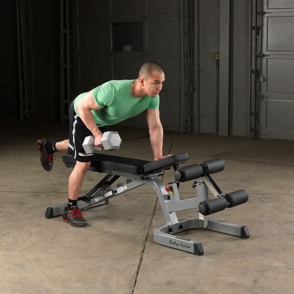 Body Solid Heavy Duty Flat Incline Decline Bench, GFID71