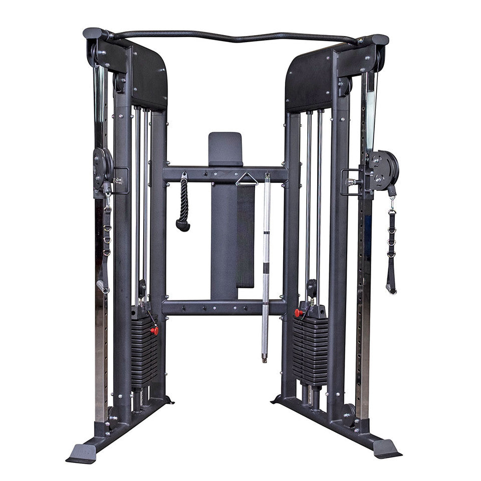 Body Solid GFT100 Functional Trainer – Commercial Cable Machine with Dual Weight Stacks