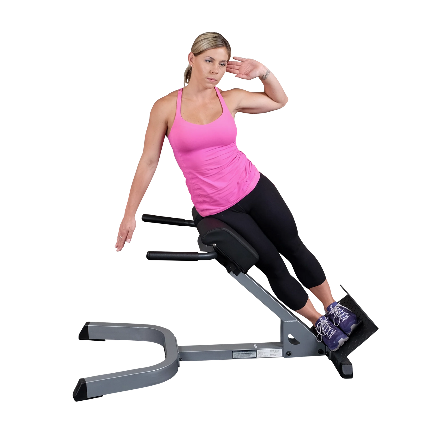 Body Solid GHYP345 45 Degree Hyperextension – Back Extension & Oblique Trainer
