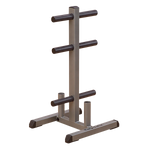 Body Solid Olympic Plate Tree & Bar Holder, GOWT
