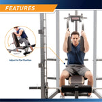 Combo | Marcy Smith Machine with Bench, SM-4008, Brown