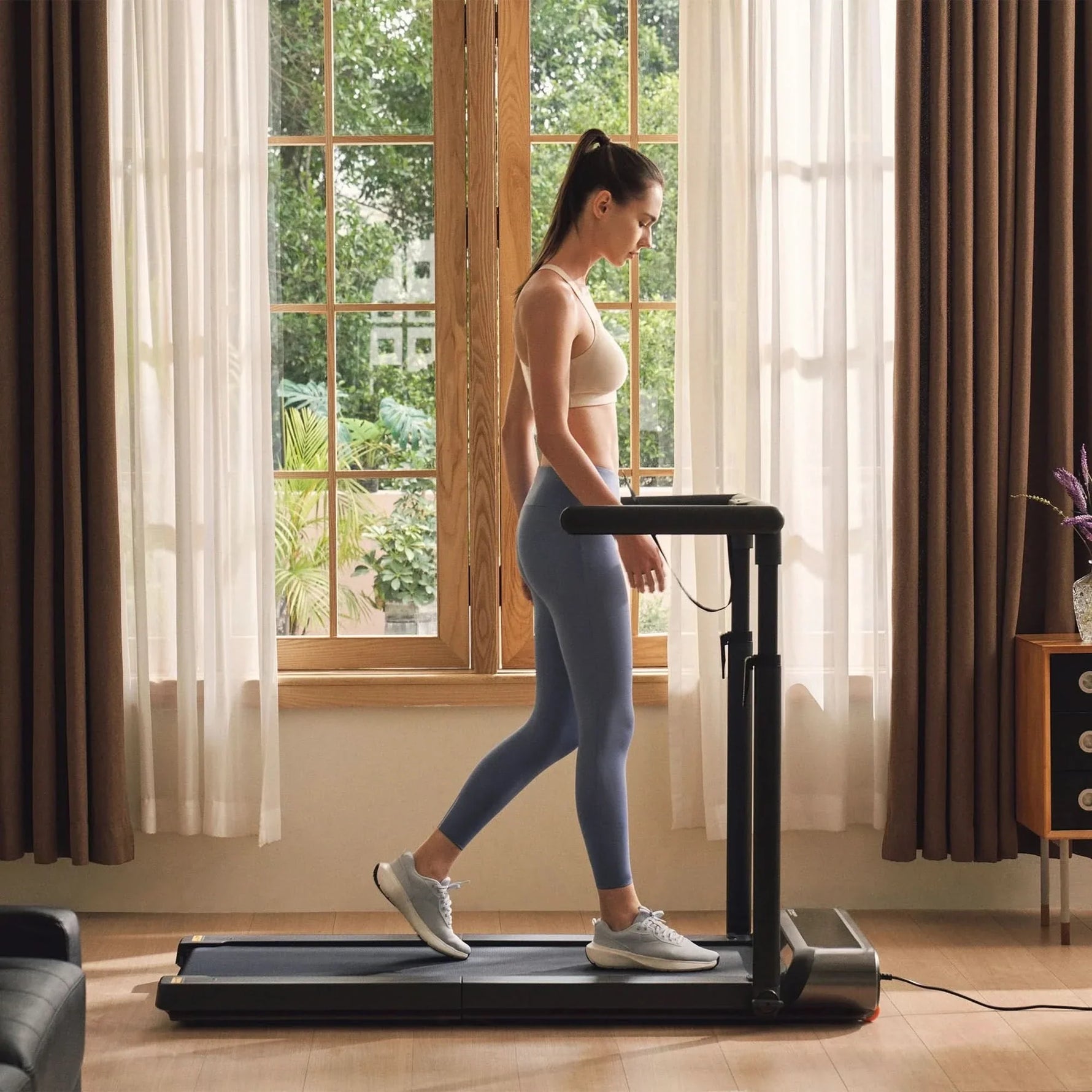 Kingsmith R3 Hybrid+ WalkingPad With Handles Foldable Treadmill