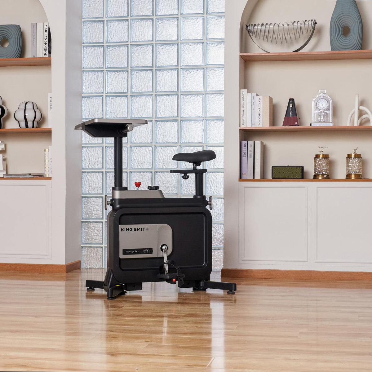 Kingsmith W1B 3 IN 1 Foldable Exercise Bike, Under Desk Bike