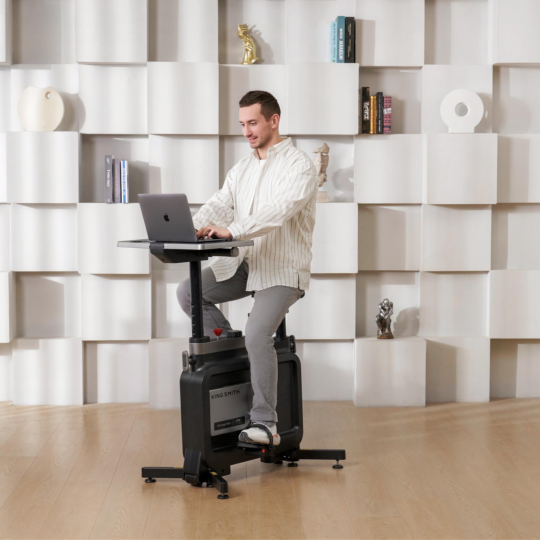 Kingsmith W1B 3 IN 1 Foldable Exercise Bike, Under Desk Bike