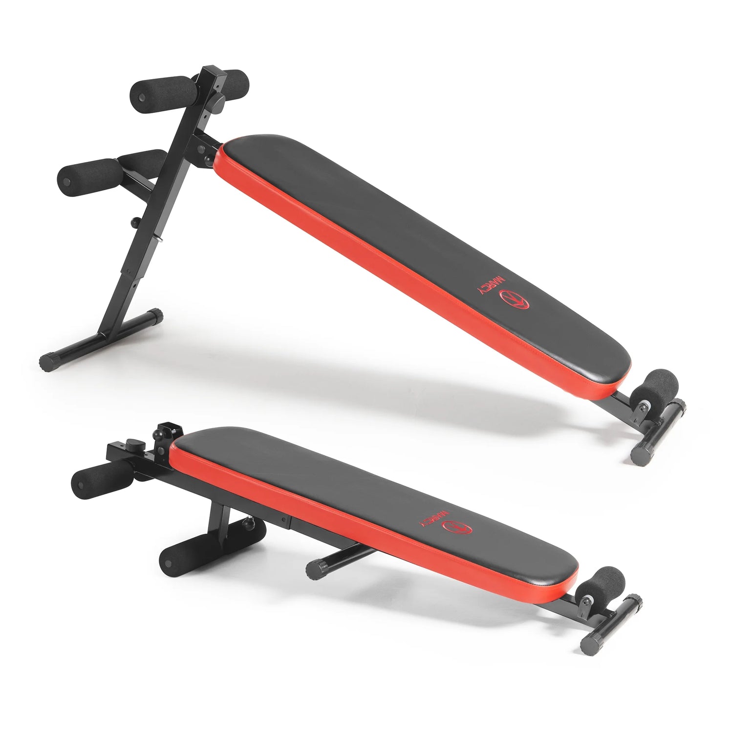 Marcy, Folding Utility Bench W/ Headrest - Slant Board | Sb-4606, Black